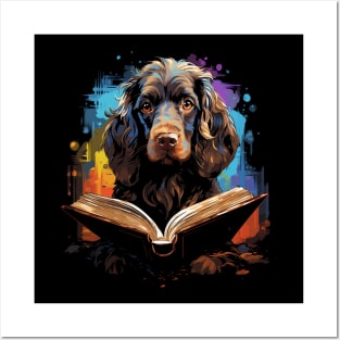 Boykin Spaniel Reads Book Posters and Art